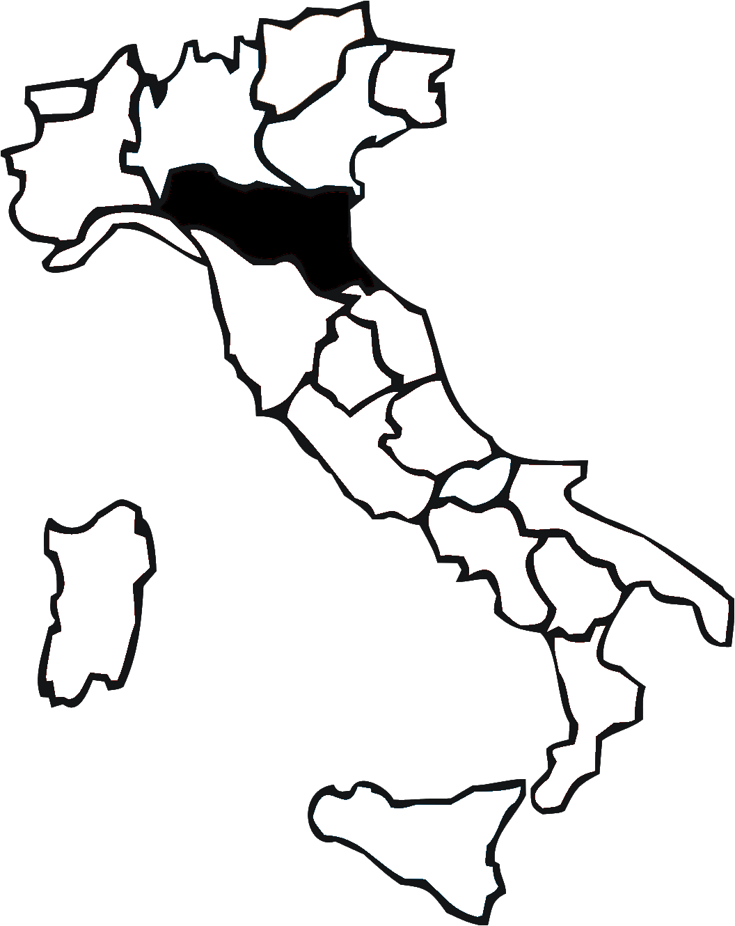 10 coordinate Emilia-Romagna