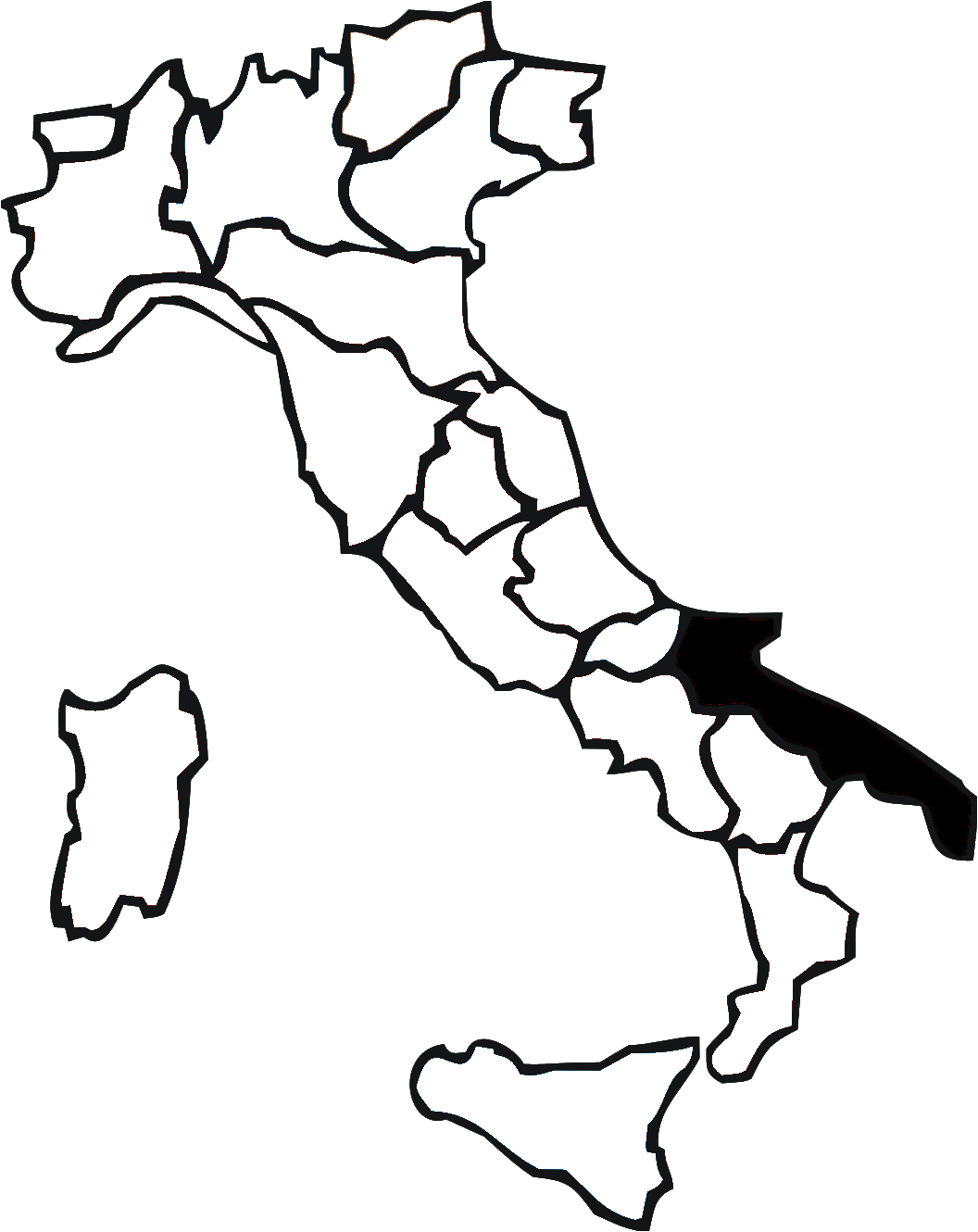 10 coordinate Puglia