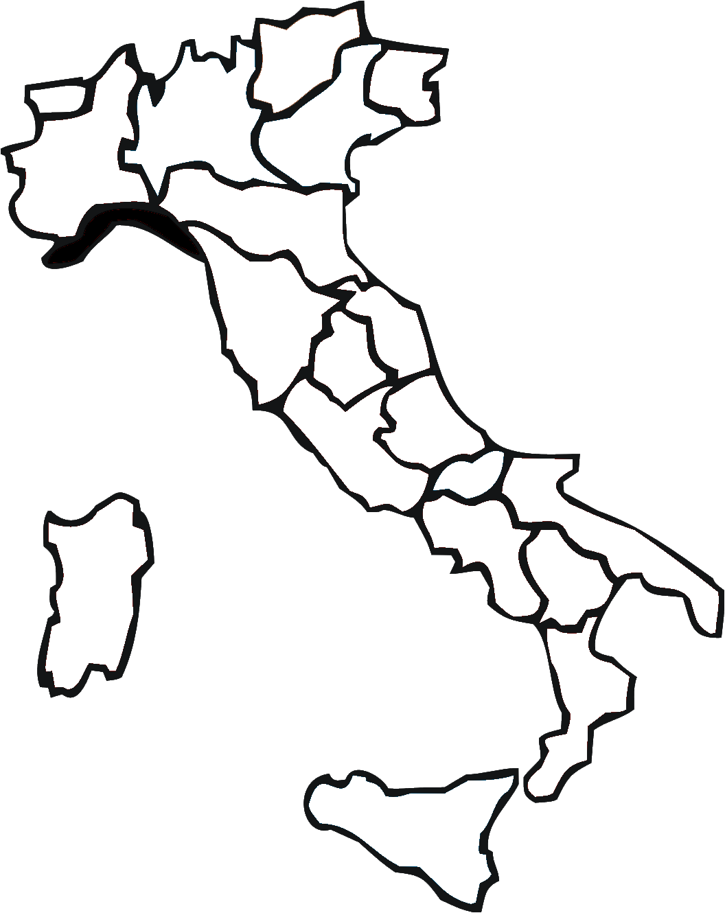 10 coordinate Liguria