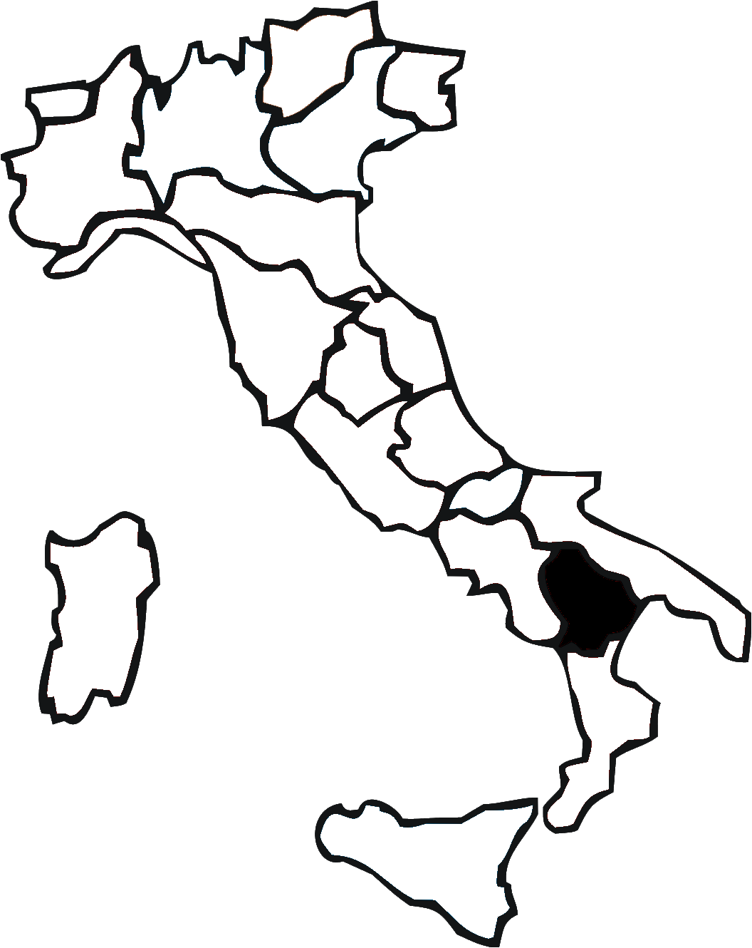 10 coordinate Basilicata