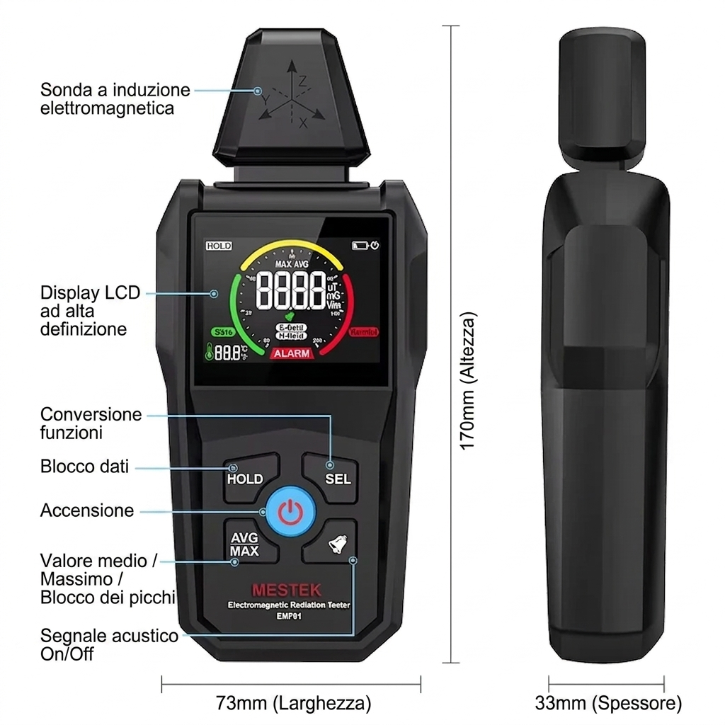 Rilevatore di Radiazioni Elettromagnetiche