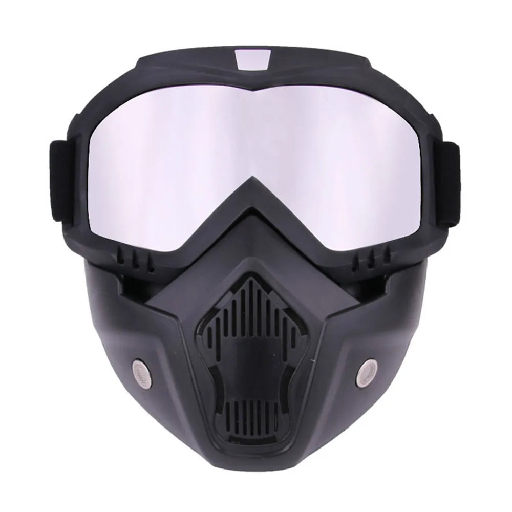 Occhiali protettivi con maschera