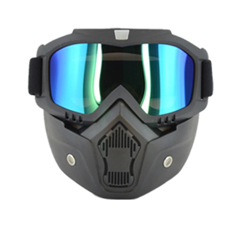 Occhiali protettivi con maschera