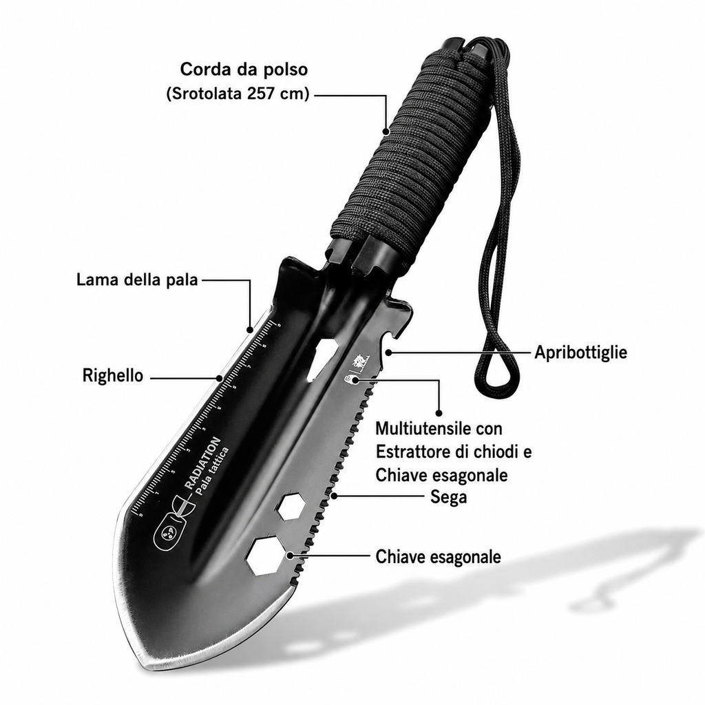 Paletta tattica multi-tool