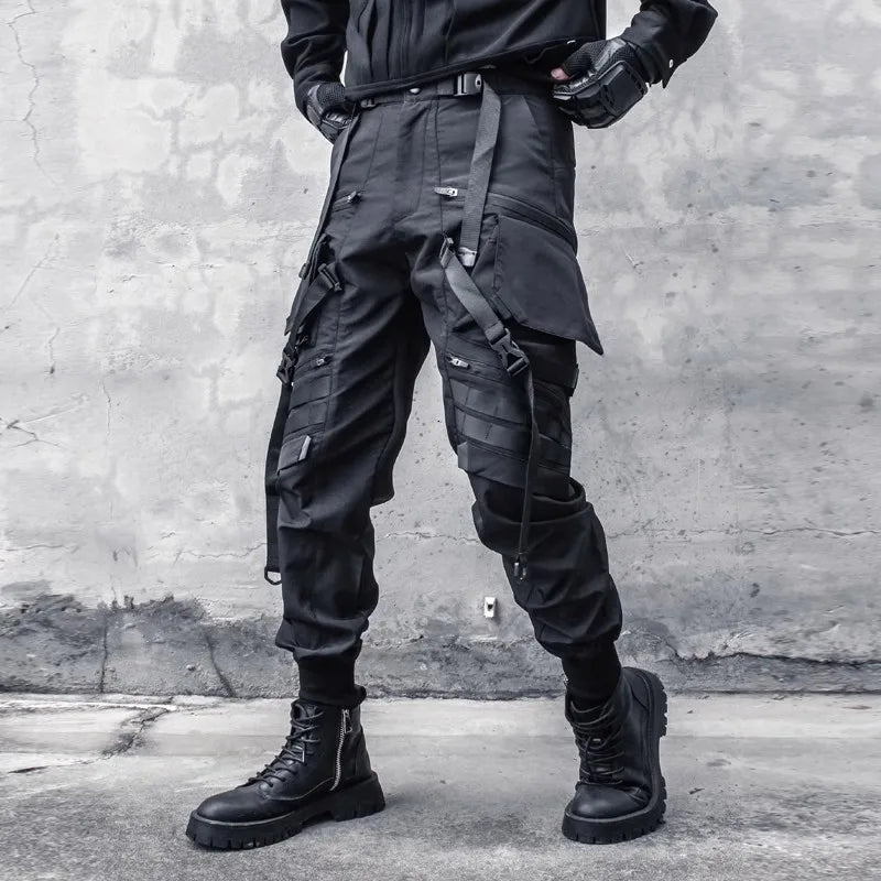 Pantaloni cargo tecnici "cyber"