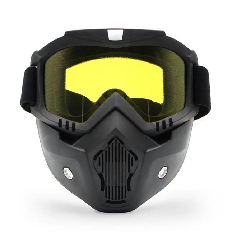 Occhiali protettivi con maschera