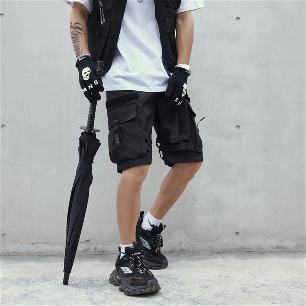 Pantaloncini cargo tecnici "urban utility"
