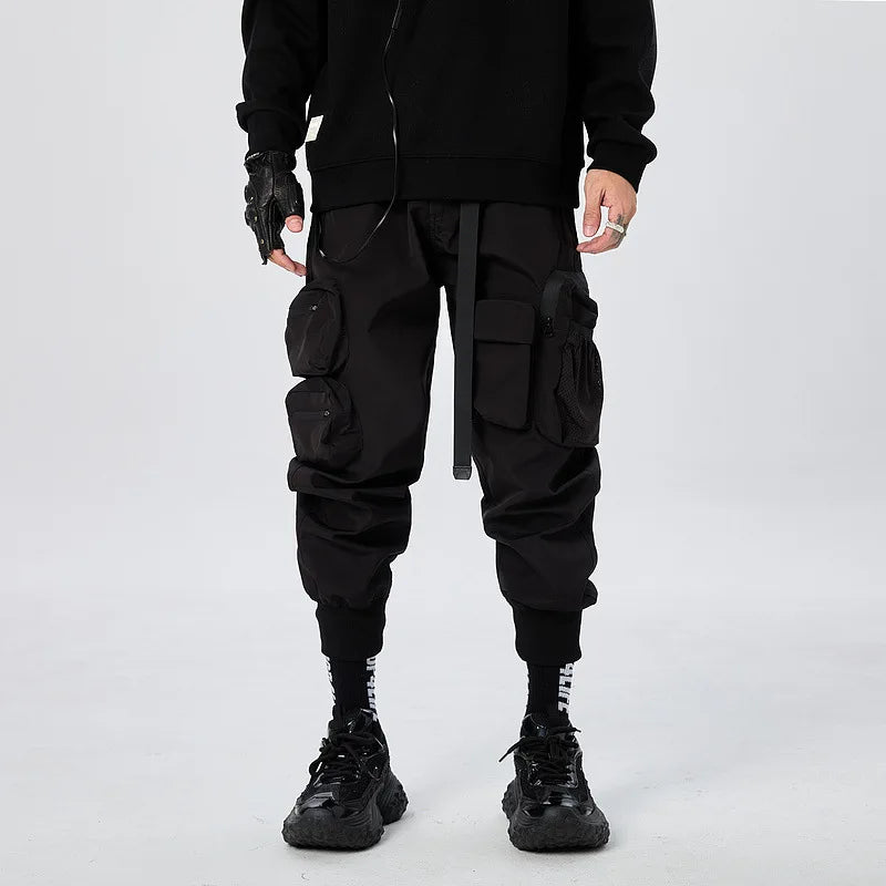 Pantaloni cargo tecnici "doom"