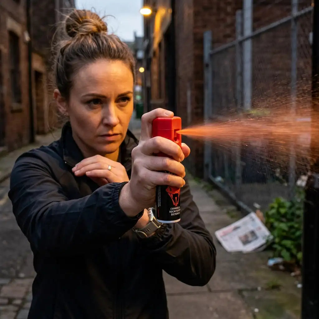 Spray anti-aggressione