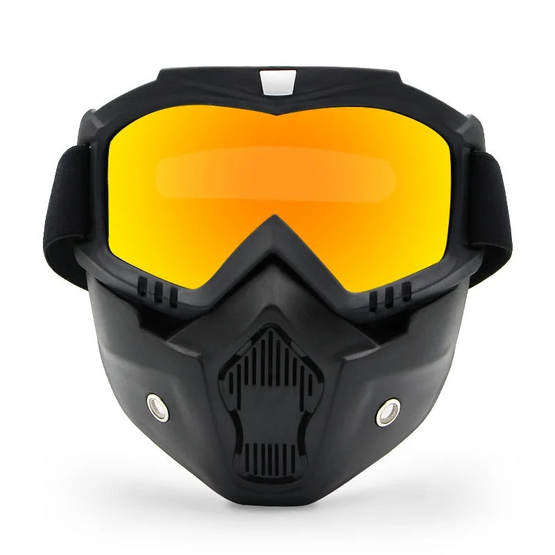 Occhiali protettivi con maschera